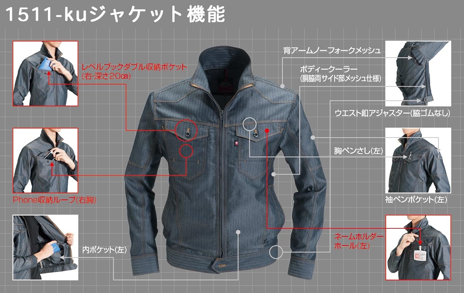 Amazon.co.jp: [ユニフォームU-style] (バートル) BURTLE 夏用